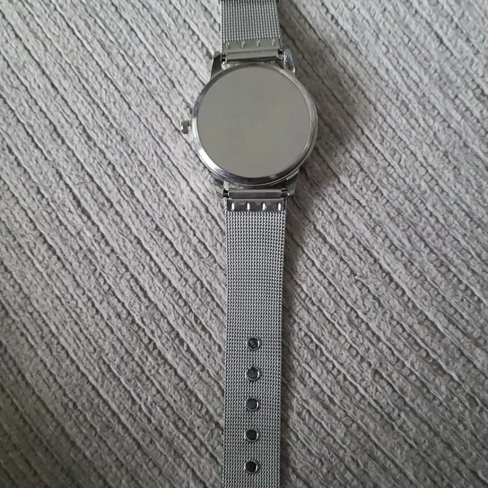 luxury watches for Women  Women Crystal Silver stainless steel gifts no box incl - Picture 4 of 5